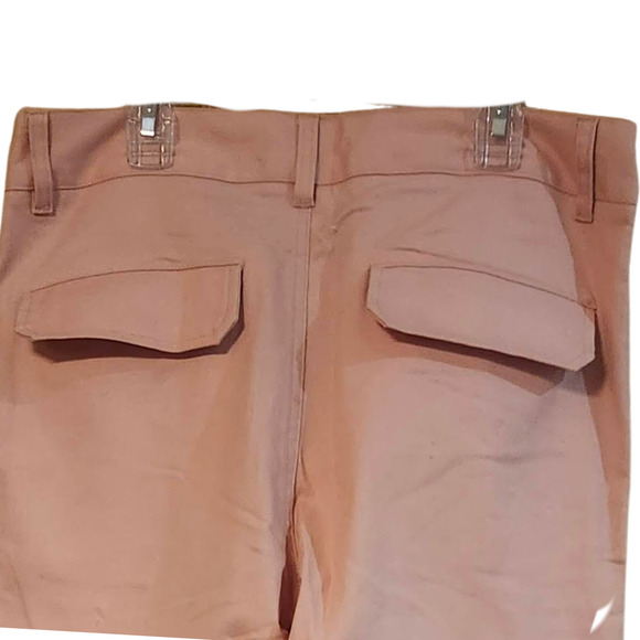 Genuine Authentic Dusty Pink Cargo Pants Size 30/32-NWT Stacked Fit - Picture 6 of 6